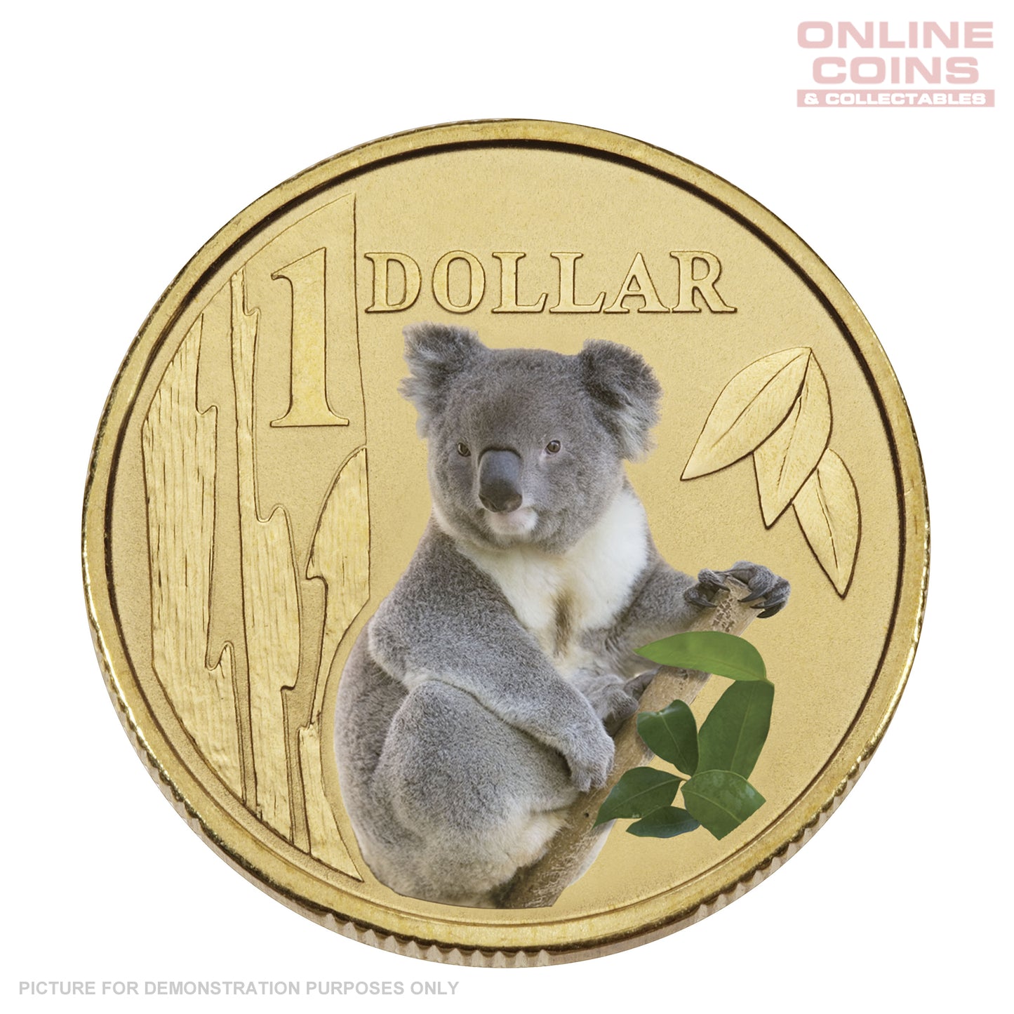 2008 $1 AlBr Uncirculated Carded Coin - Land Series Koala
