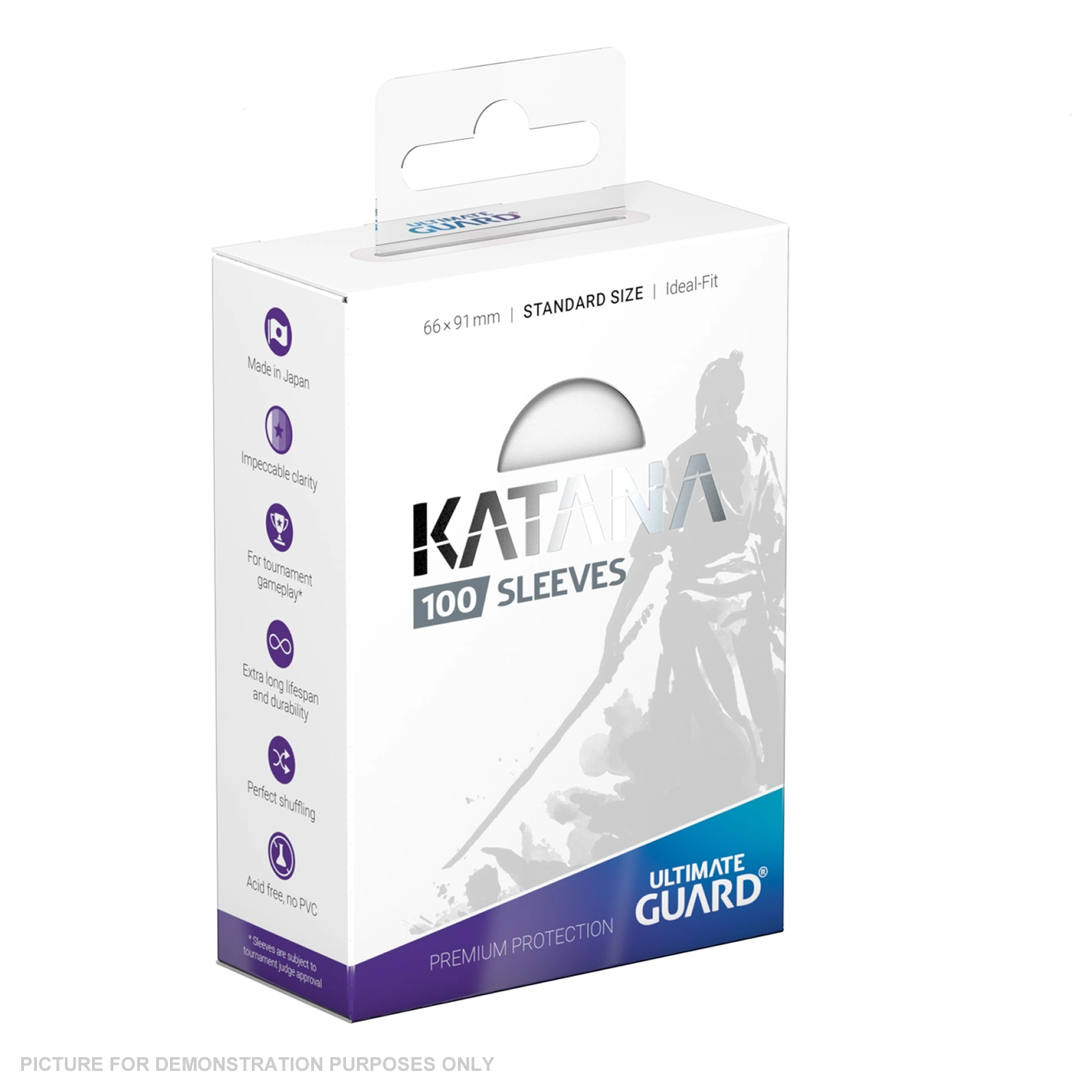 Ultimate Guard KATANA Sleeves - Transparent (CLEAR)