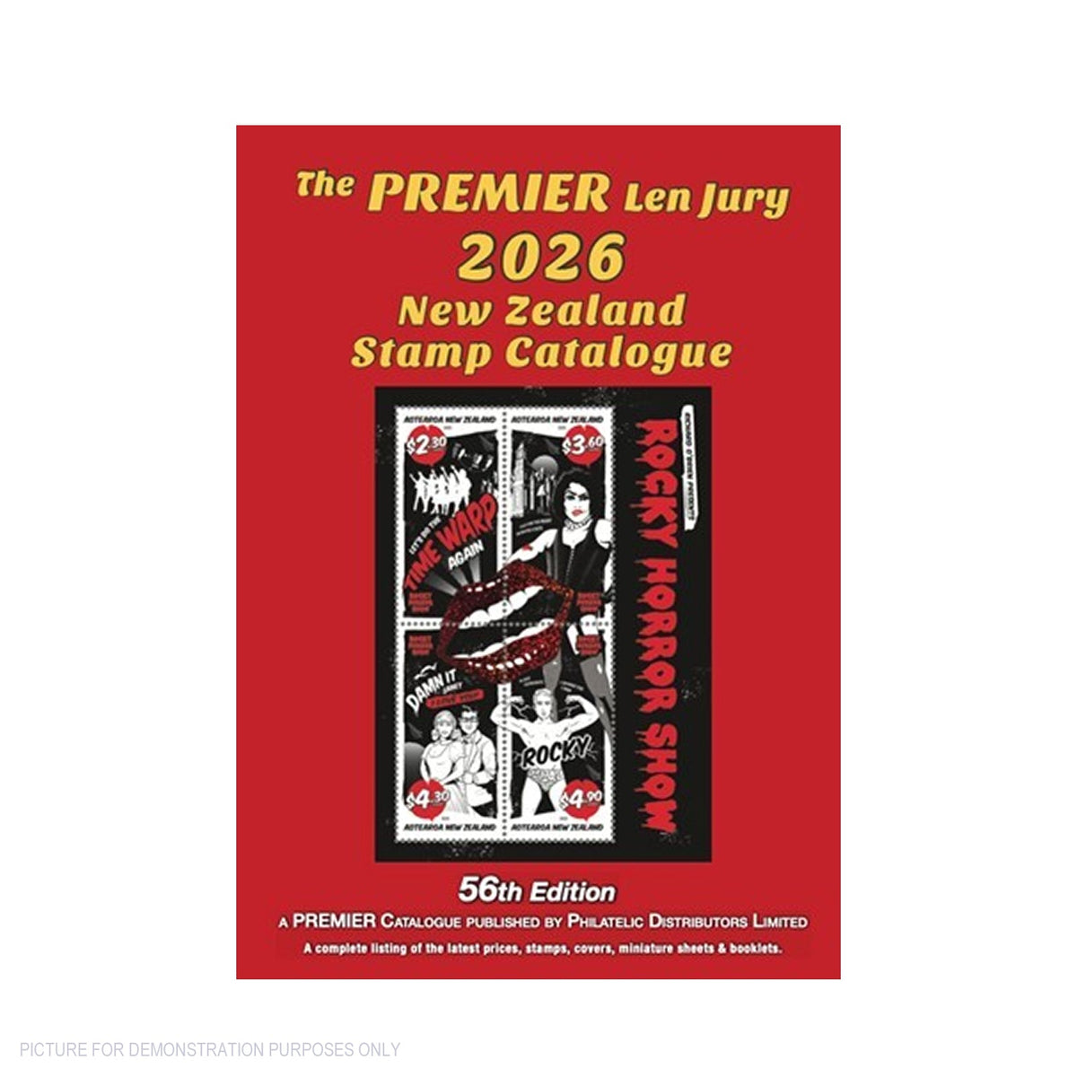 Len Jury 2026 New Zealand Stamp Catalogue