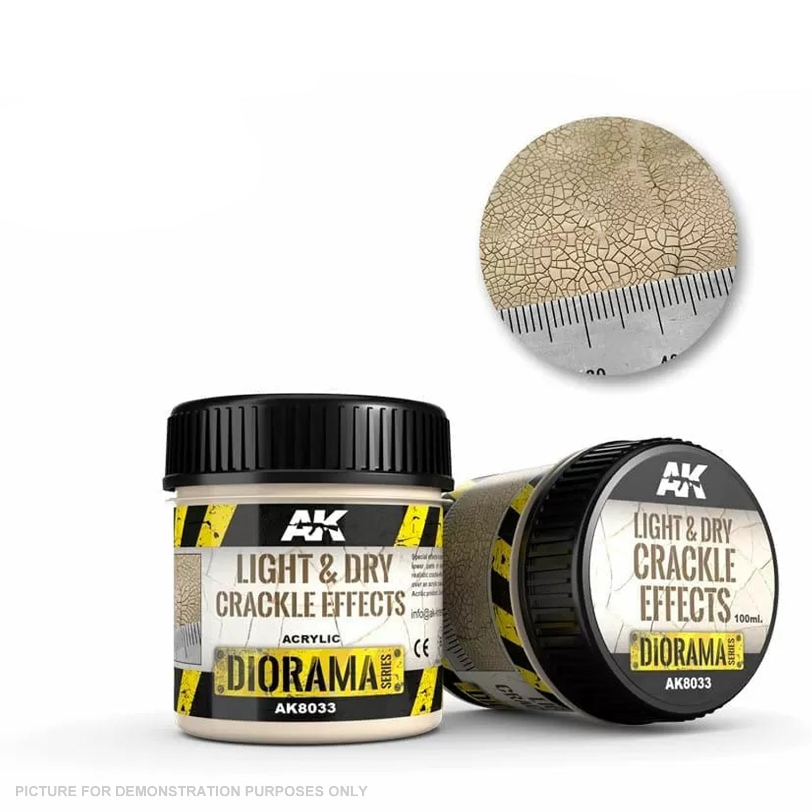 AK Interactive - Dioramas - Light & Dry Cackle Effects 100ml