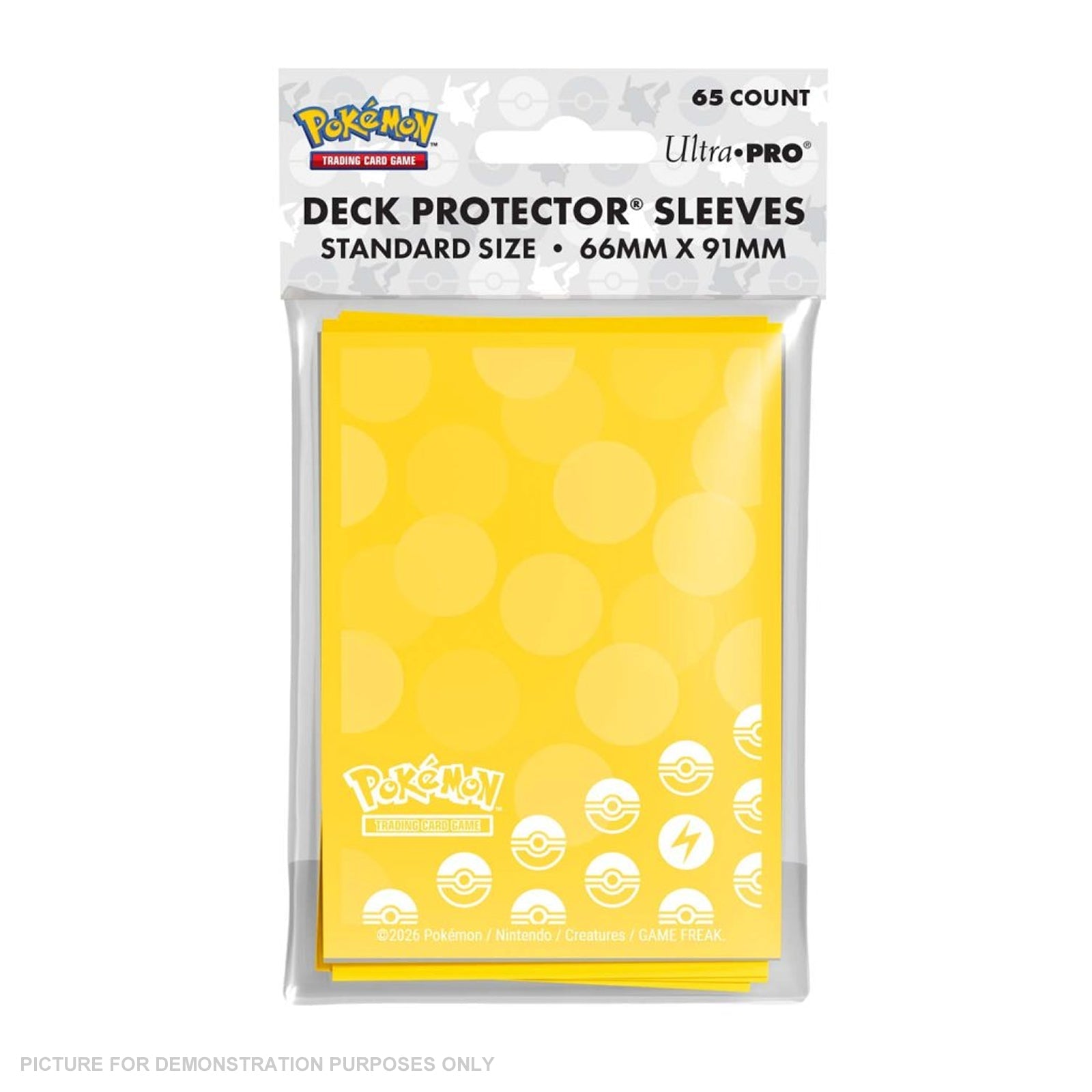 Ultra Pro Pokémon TCG - Energy 65ct Deck Protector Sleeves Lightning