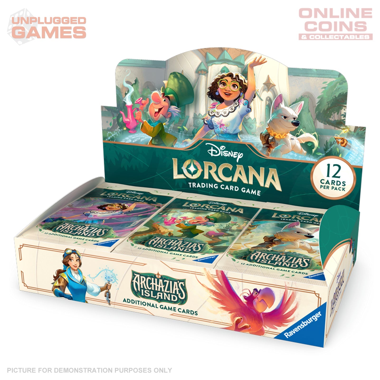 lorcana booster box how many packs Lorcana Series 7 Archazia's Island