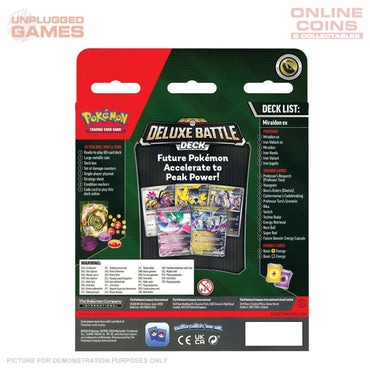 POKÉMON TCG Miraidon ex Deluxe Battle Deck