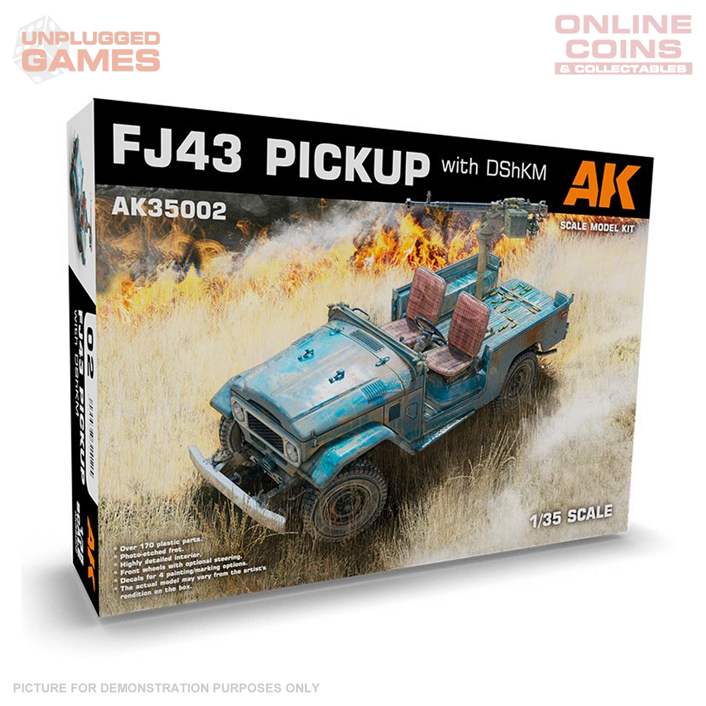 AK Interactive - Scale Models - Fj43 Pickup With Dshkm