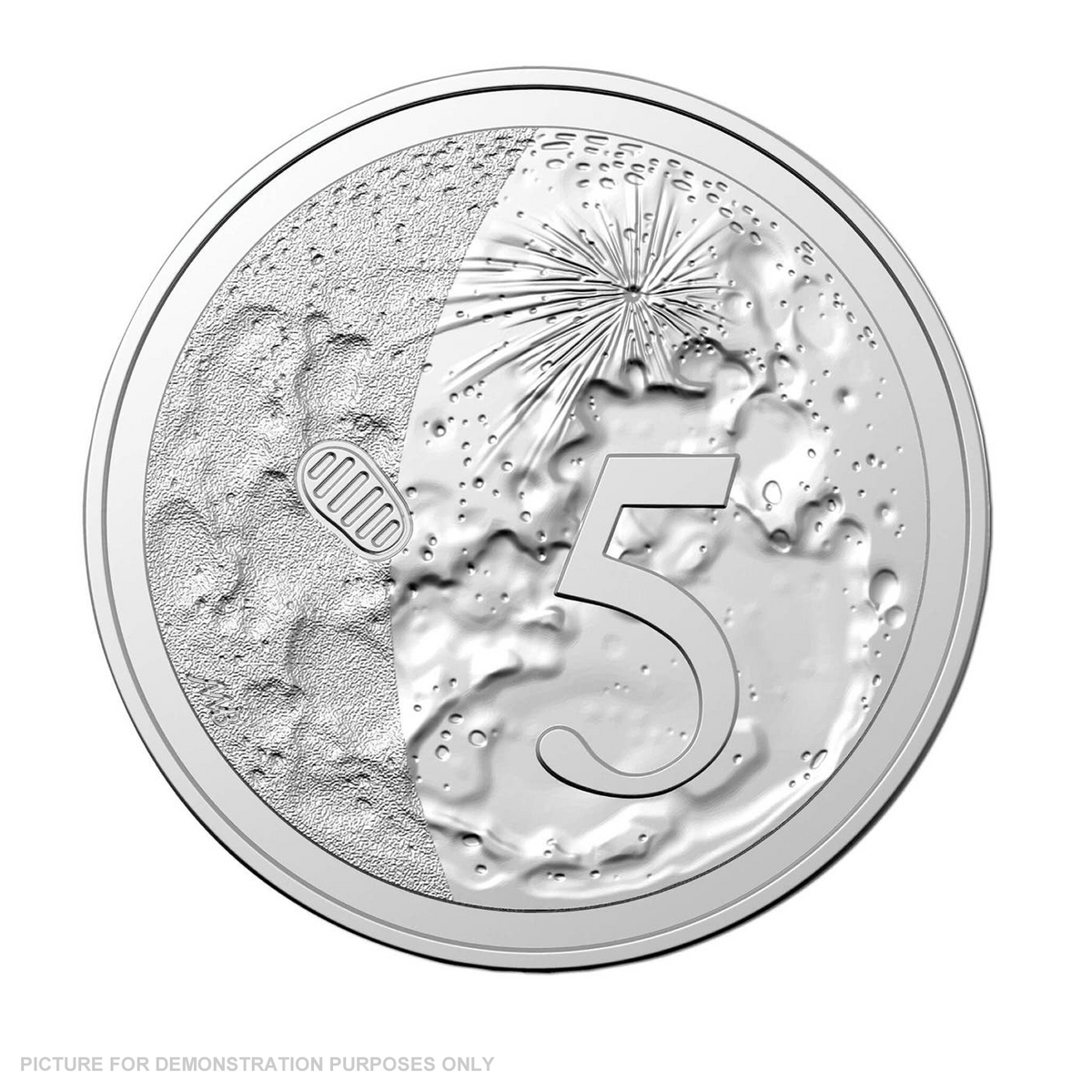2019 Six Coin Uncirculated Year Set - 50th Anniversary Of The Moon Landing