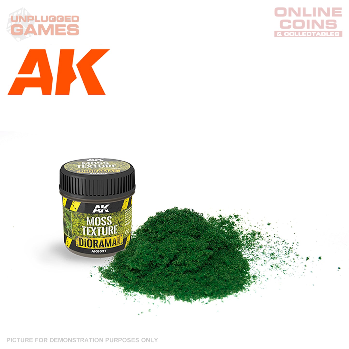 AK Interactive - Dioramas - Moss Texture 100ml