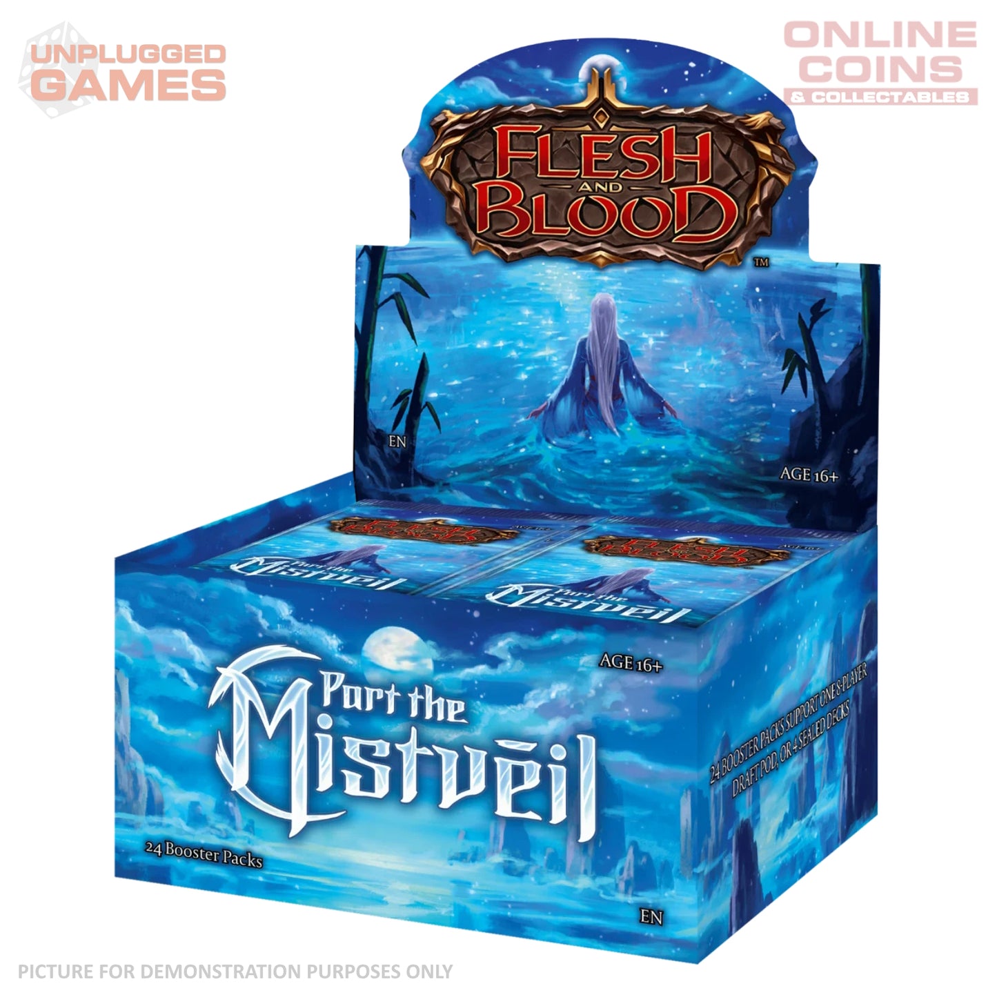 Flesh and Blood TCG - Part the Mistveil - SEALED Booster BOX of 24 Packs