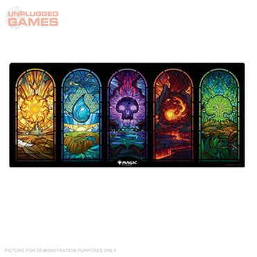 Magic The Gathering - Stained Glass - XXL Gaming Mat