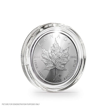 Lighthouse ULTRA PERFECT FIT 38mm Coin Capsules - Suit 1oz Silver Canadian Maple Leaf