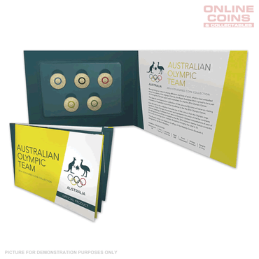 2016 $2 Uncirculated Olympic 5 Coin Collection - Kayaking Cover