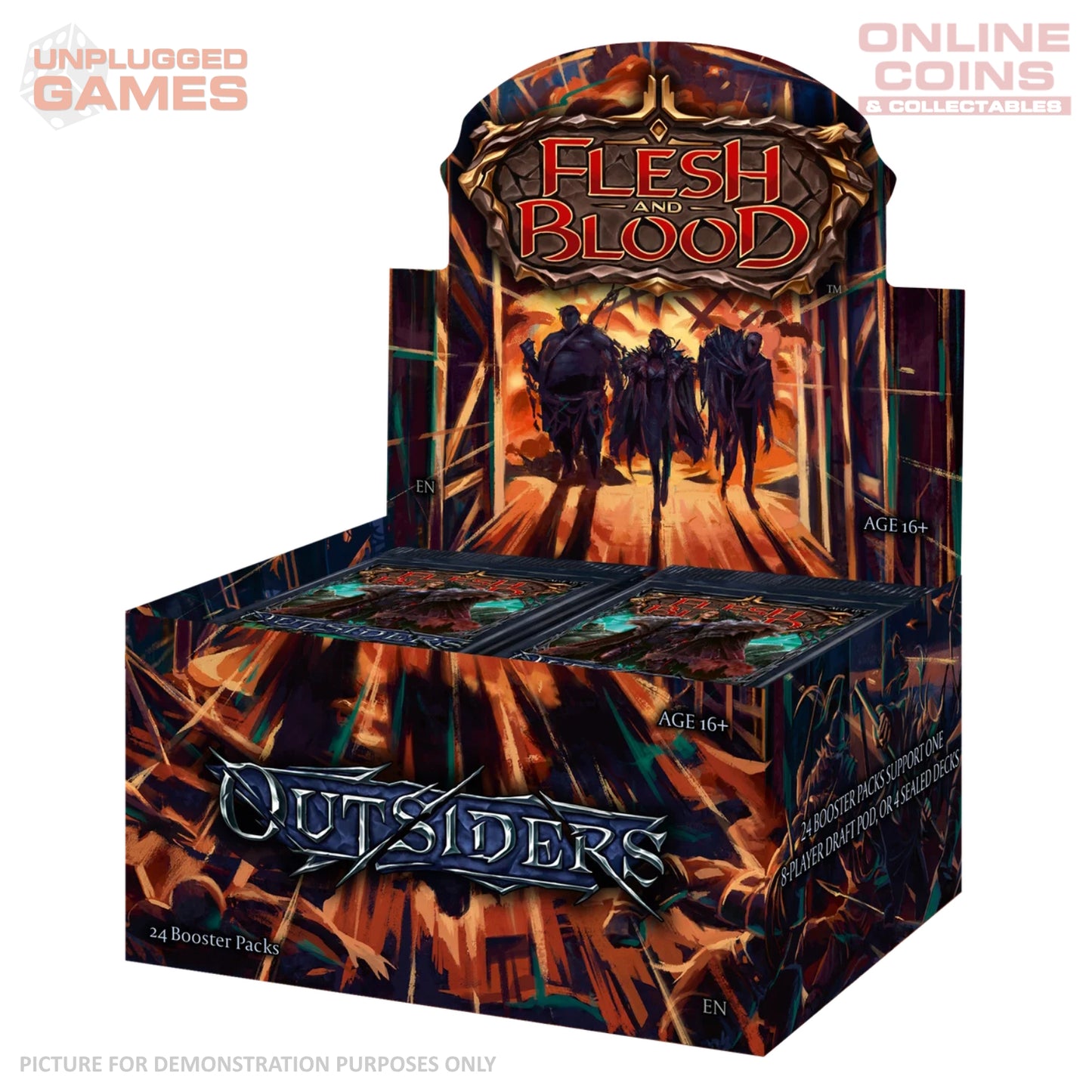 Flesh and Blood - Outsiders - Booster BOX