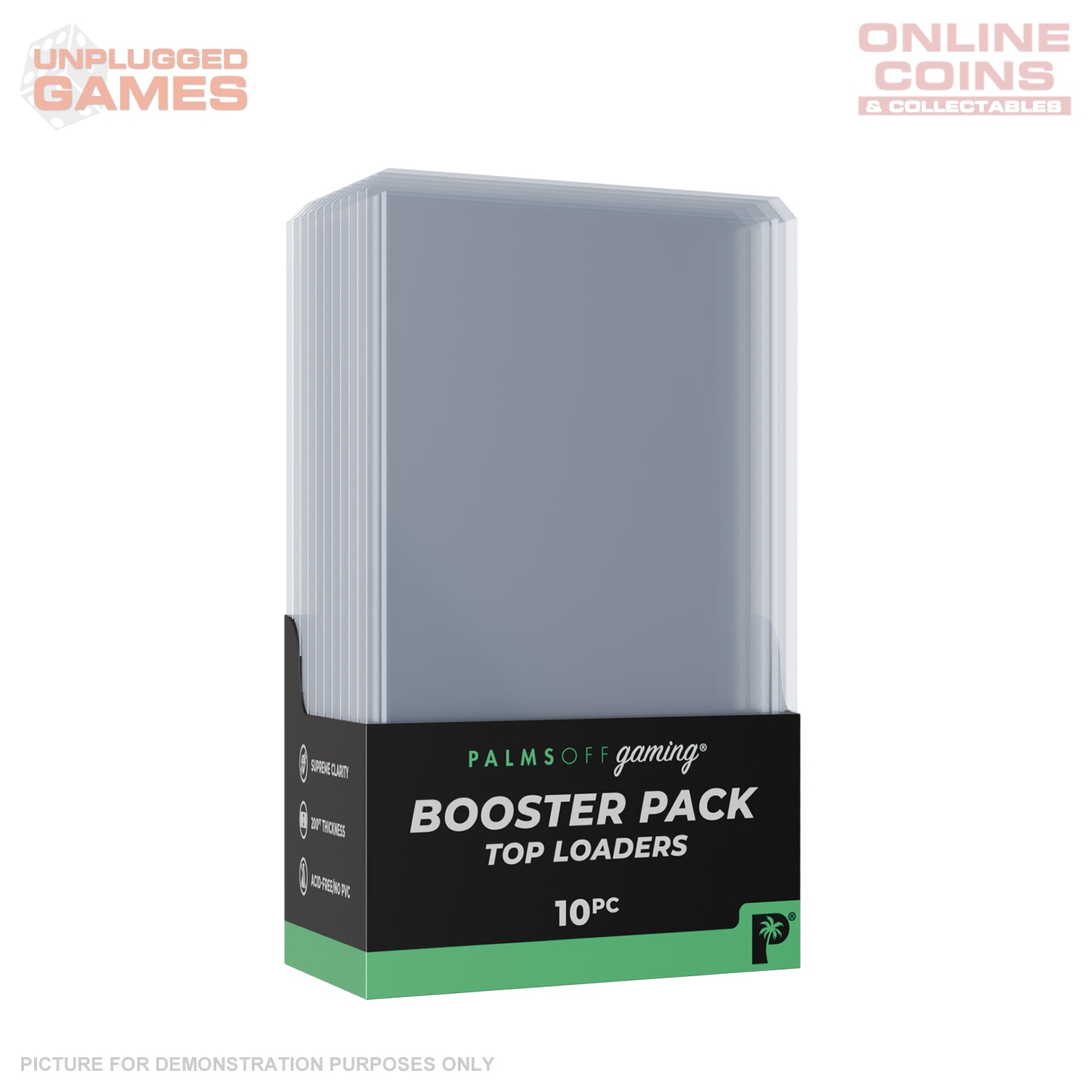 Palms Off Gaming - Booster Pack Top Loader - 10 Pack