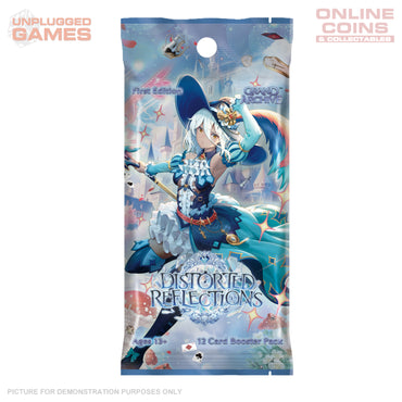 Grand Archive TCG: Distorted Reflections – SEALED Booster Box (24 Booster Packs) – 1st Edition