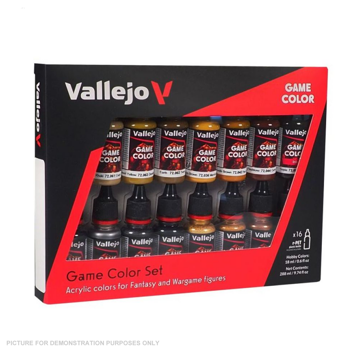 Vallejo - Game Colour - Leather & Metal 16 Colour Set