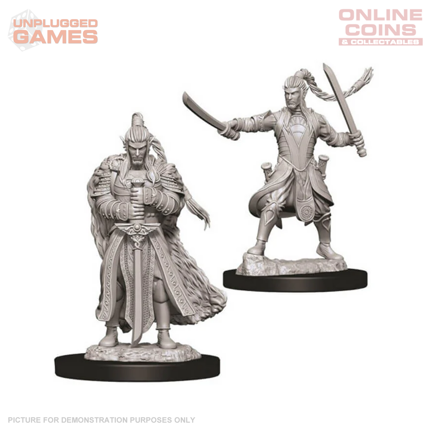 Dungeons & Dragons Nolzurs Marvelous Unpainted Miniatures - Male Elf Paladin