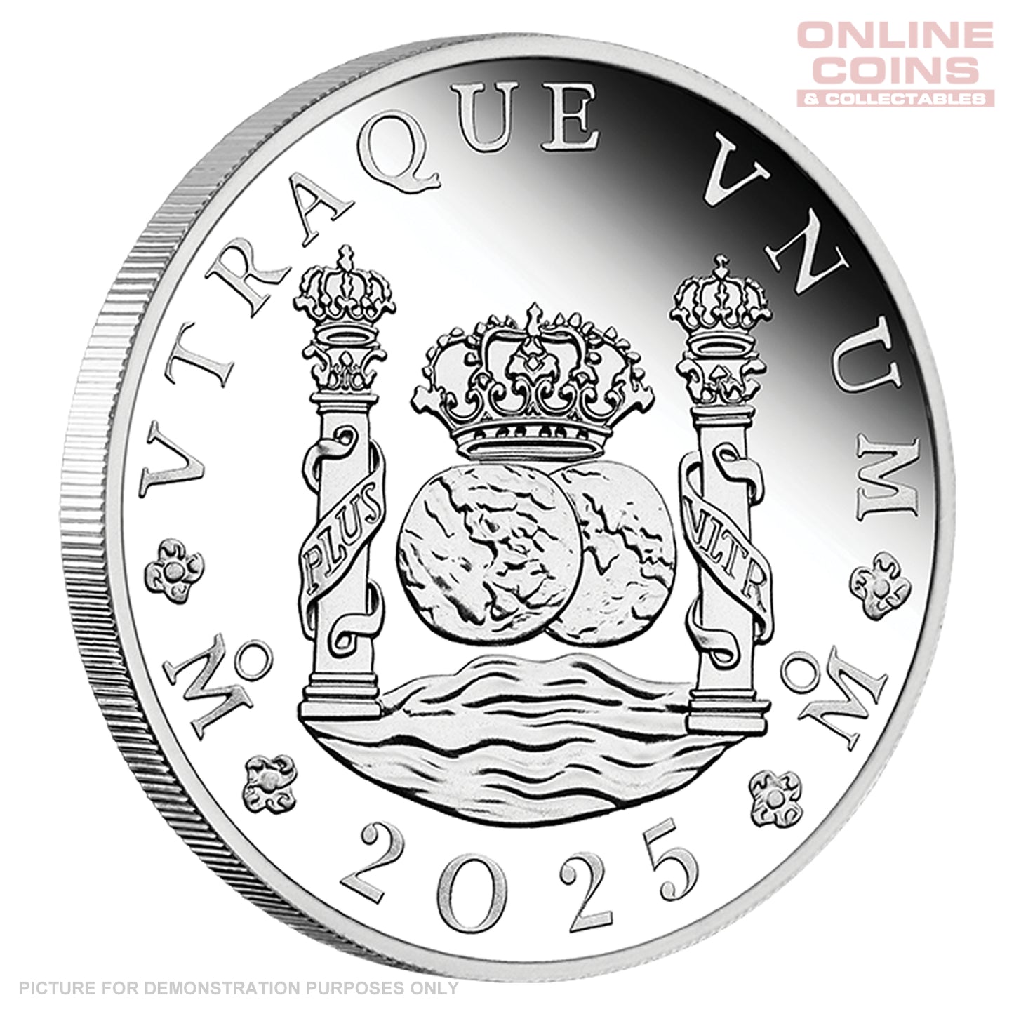 2025 Perth Mint 225th Anniversary of Proclomation Coins – PILLAR DOLLAR 1oz Silver Proof Coin