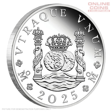 2025 Perth Mint 225th Anniversary of Proclomation Coins – PILLAR DOLLAR 1oz Silver Proof