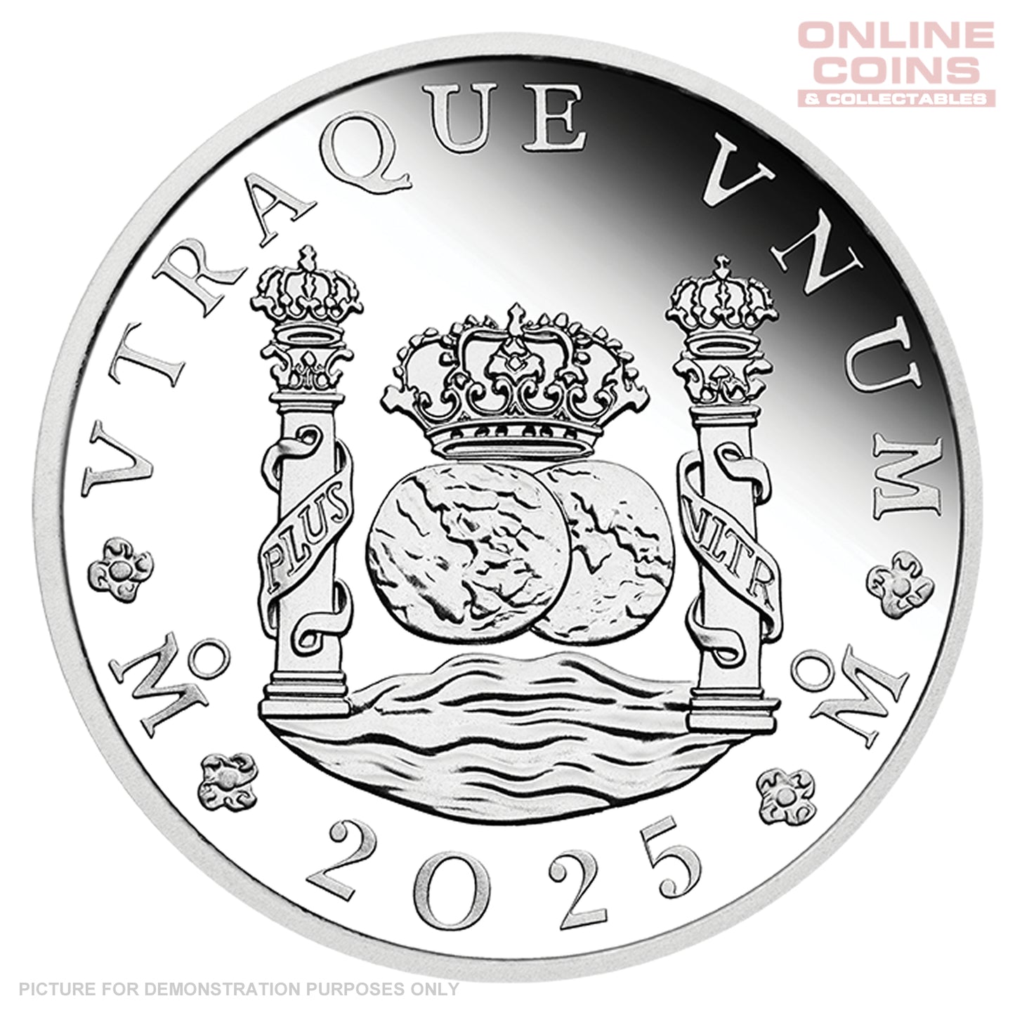 2025 Perth Mint 225th Anniversary of Proclomation Coins – PILLAR DOLLAR 1oz Silver Proof Coin