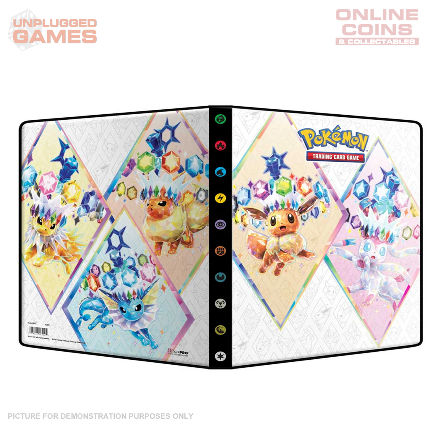 ULTRA PRO Pokémon TCG - Portfolio 9PKT Scarlet & Violet 8.5 Prismatic Evolutions