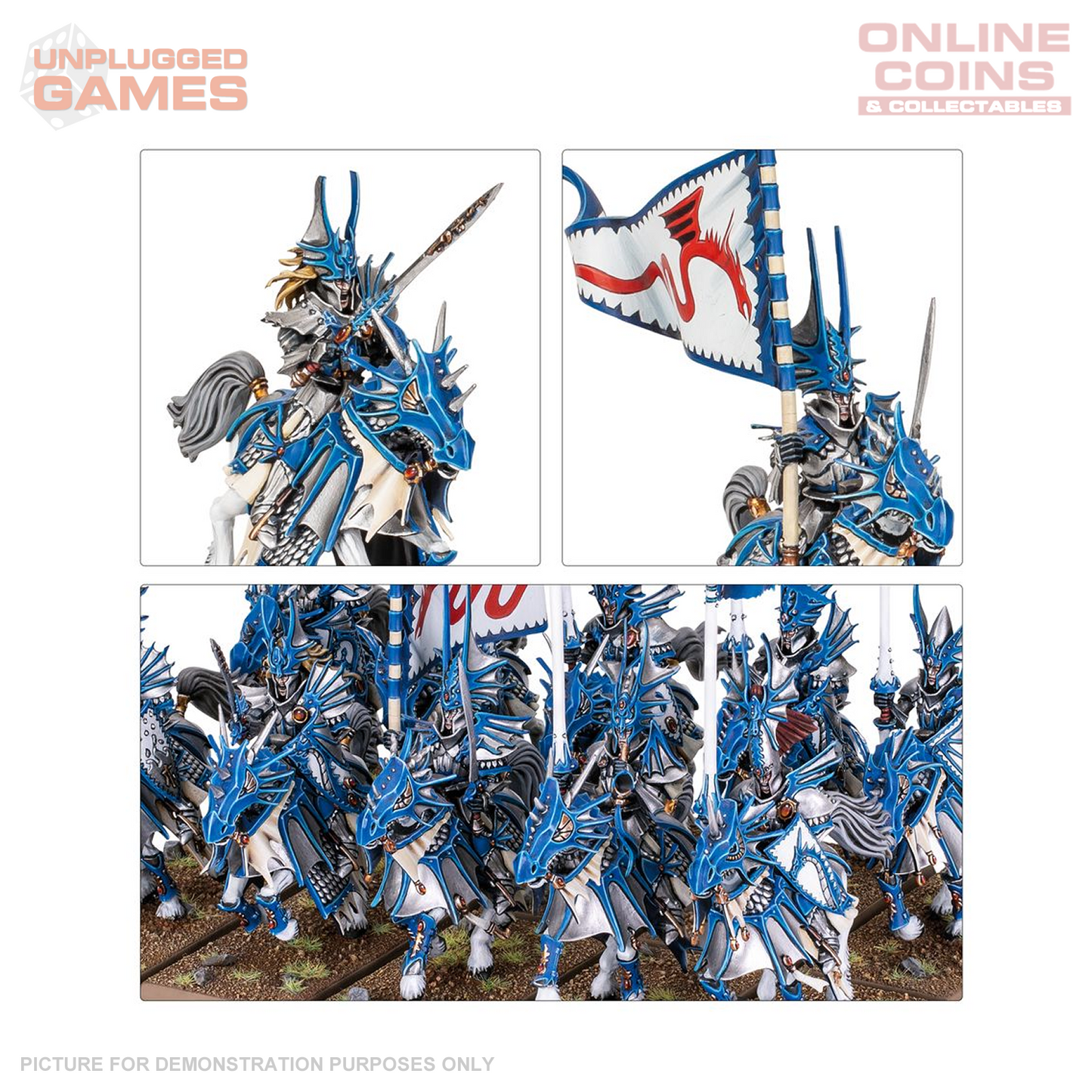 Warhammer The Old World - High Elf Realms - Dragon Princes of Caledor