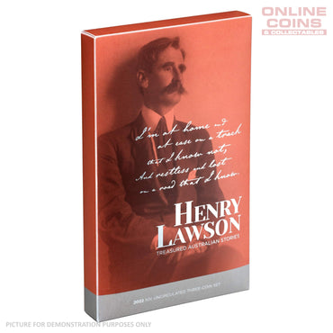 2022 50c AlBr Uncirculated Coin Set - Henry Lawson Collection