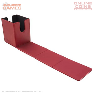 Ultra Pro - Vivid Deck Box - Alcove Flip - RED