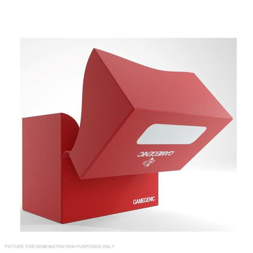 Gamegenic Side Holder Holds 80 Sleeves Deck Box Red
