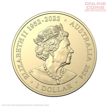 2024 AFL LOOSE $1 COIN - GOLD COAST SUNS