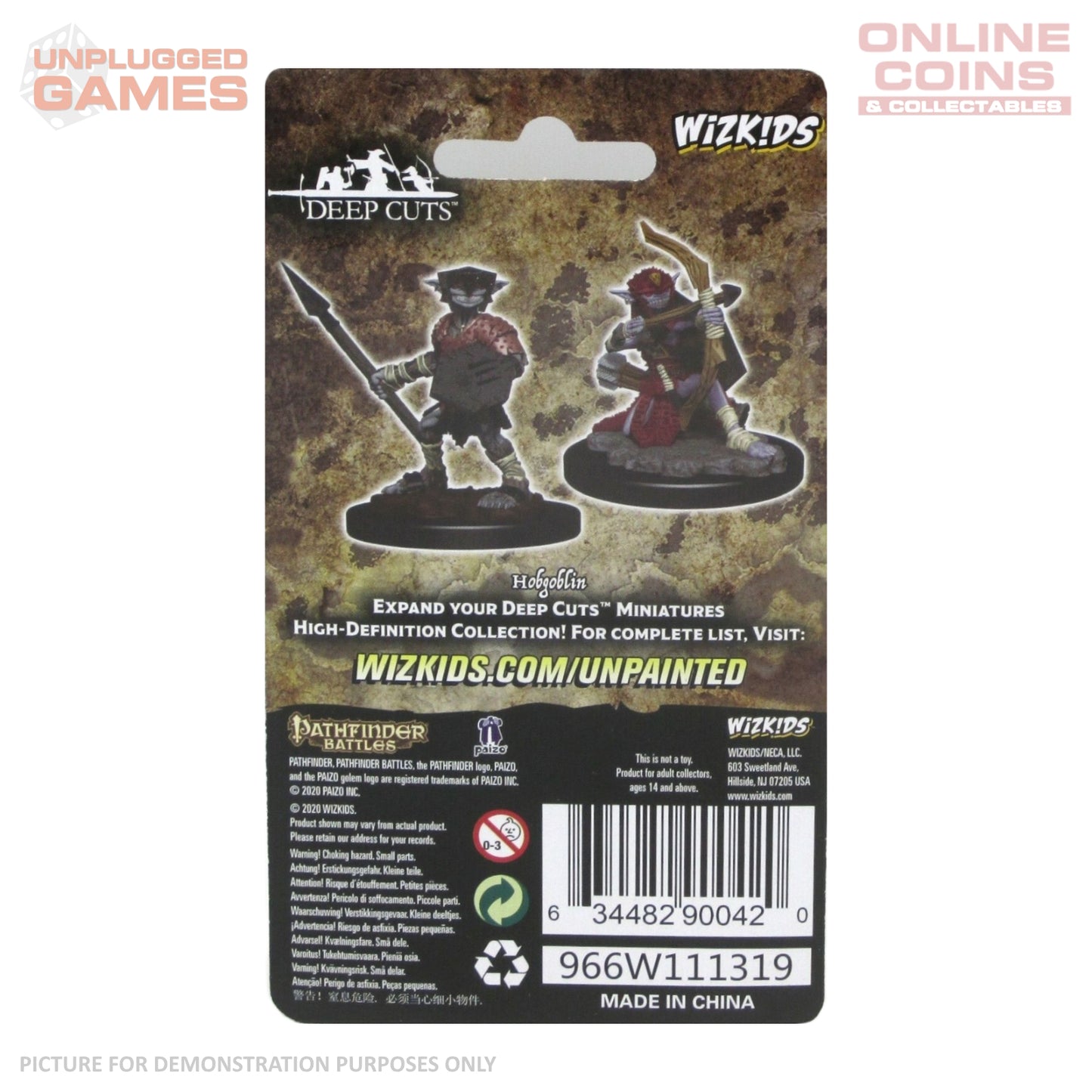 Pathfinder Deep Cuts Unpainted Miniatures - Hobgoblin