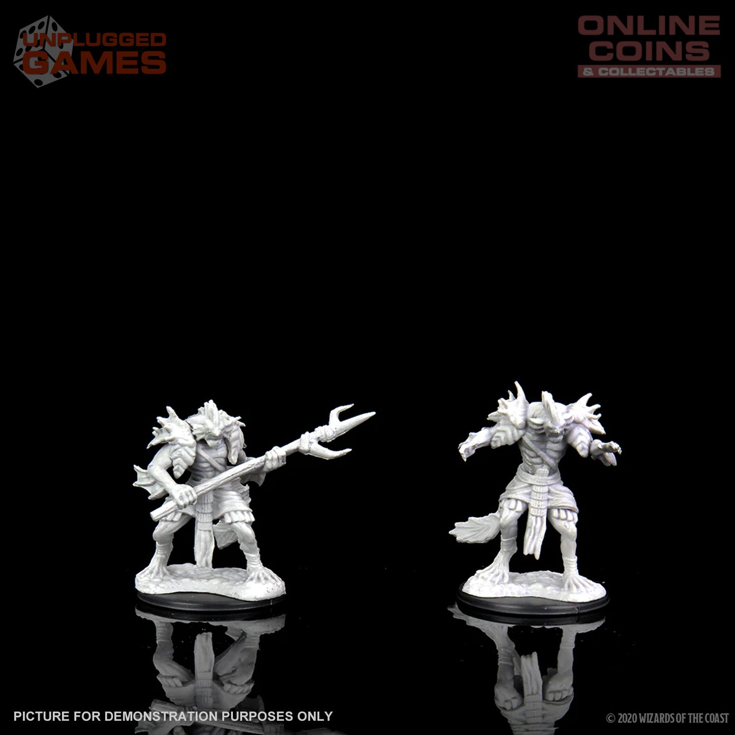 Dungeons & Dragons Nolzurs Marvelous Unpainted Miniatures - Sahuagin