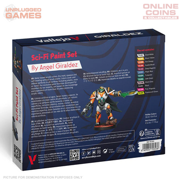 Vallejo - Game Colour - Sci-Fi Paint Set by Angel Giraldez