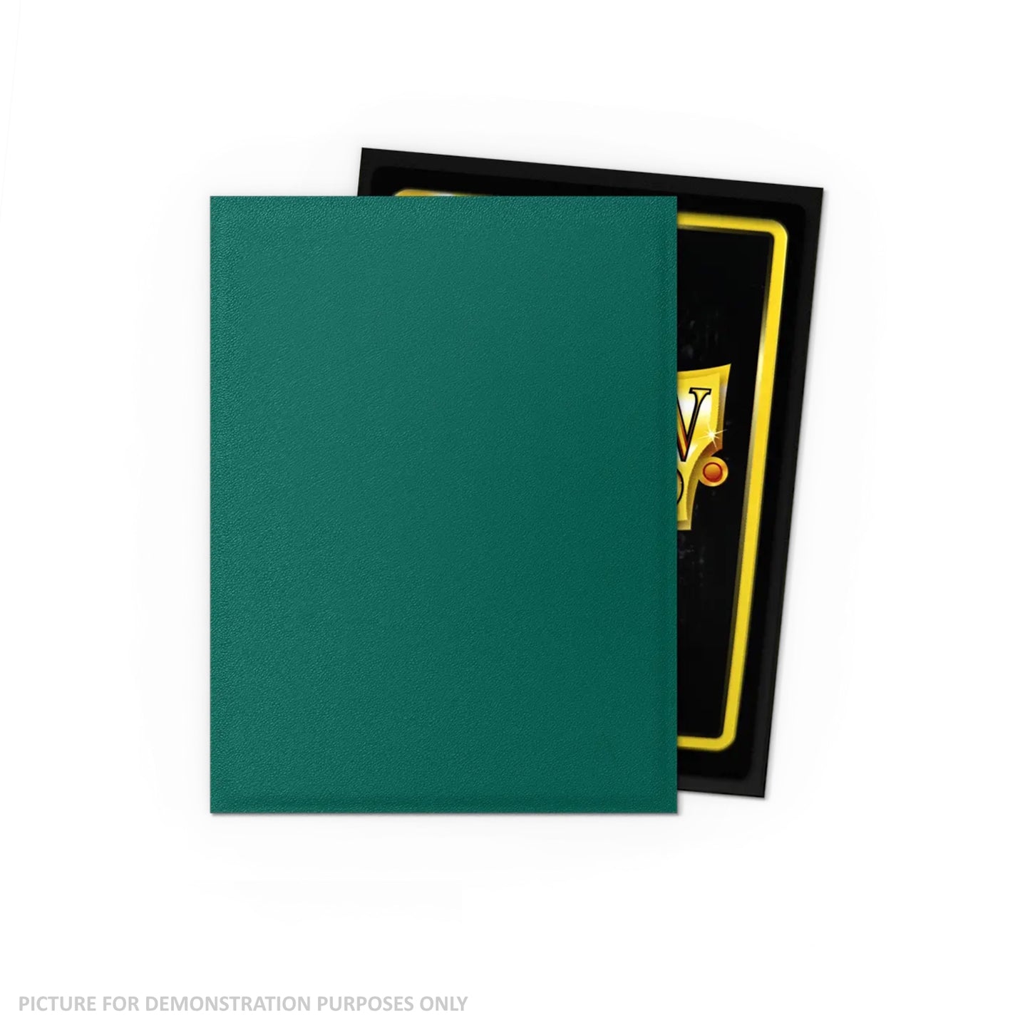 Dragon Shield 100 Standard Size Dual Matte Metallic Green (Power) Sleeves