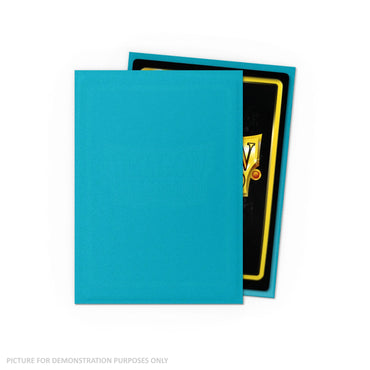 Dragon Shield 100 Standard Size Card Sleeves - Matte Turquoise