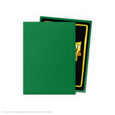 Dragon Shield 100 Standard Size Card Sleeves – Matte – Emerald