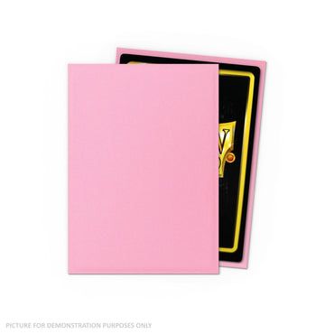Dragon Shield 100 Standard Size Card Sleeves - Matte Pink