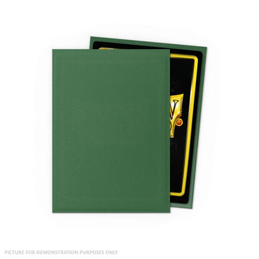 DRAGON SHIELD - MATTE Standard Card Sleeves FOREST GREEN Pack of 100