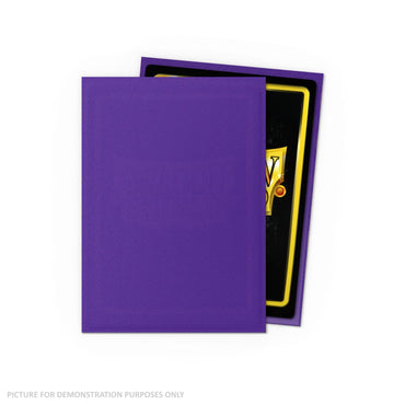 Dragon Shield 100 Standard Size Card Sleeves - Matte Purple