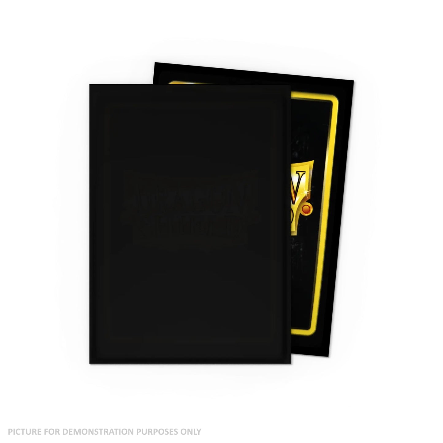 Dragon Shield 100 Standard Size Card Sleeves - Classic Black