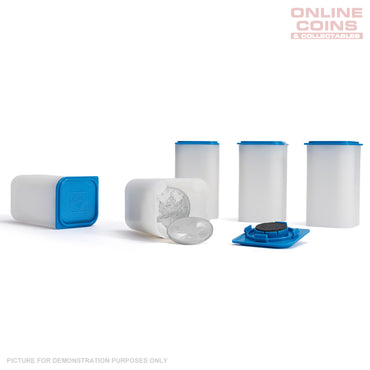 Lighthouse Stackable Square Sqube Coin Tube for 20 coins up to 38-39mm - Pack of 50