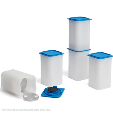 Lighthouse Stackable Square Sqube Coin Tube for 20 coins up to 40-41mm - pack of 50