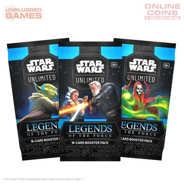 Star Wars Unlimited - Legends of the Force Booster BOX of 24 Boosters