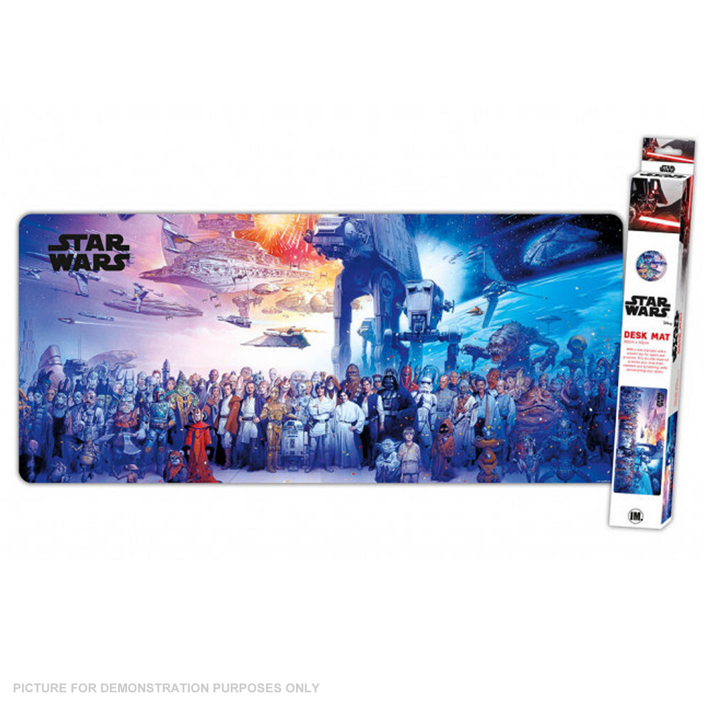 Impact Desk Gaming Mat - Star Wars Classic - Universe - XXL Gaming Mat