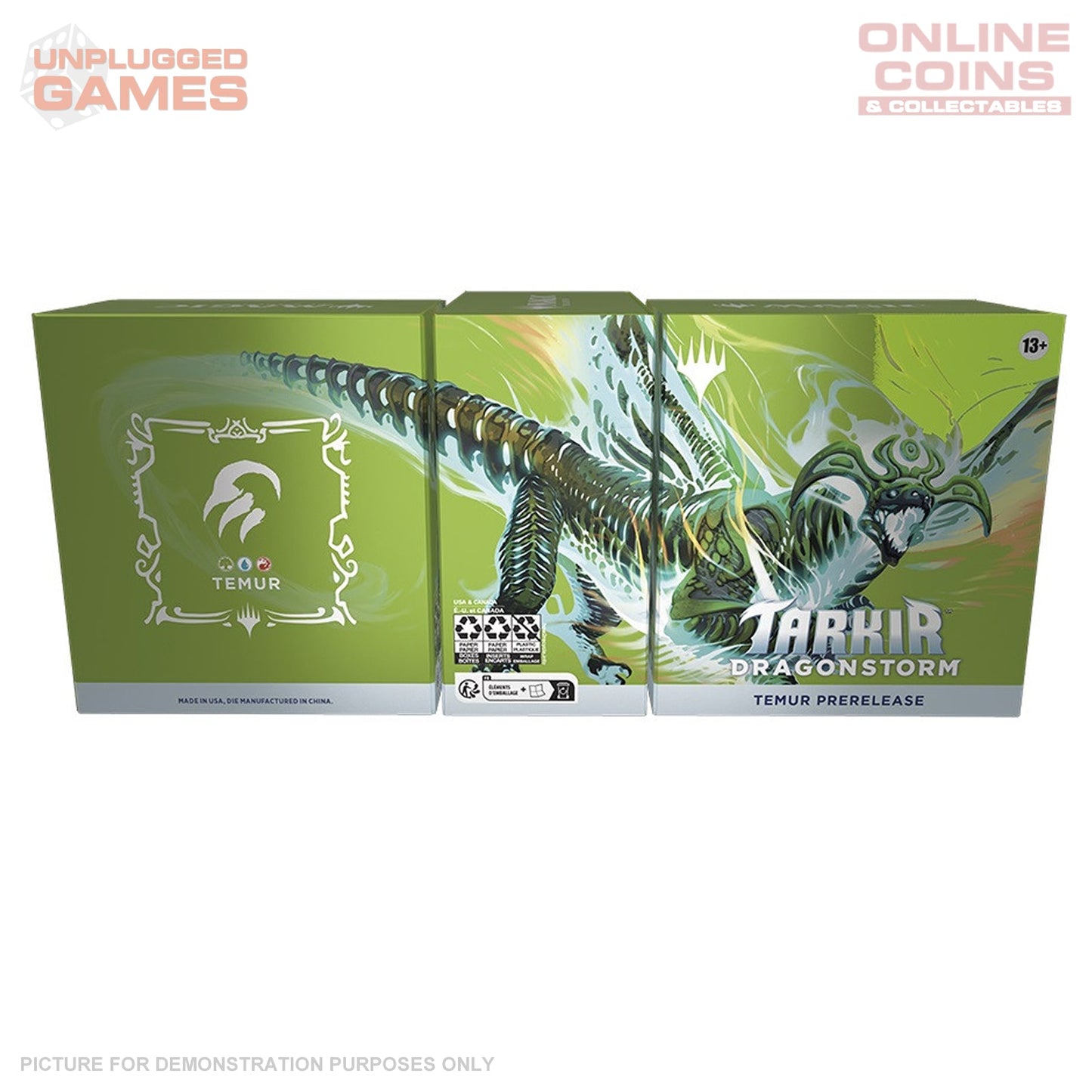 Magic the Gathering Tarkir Dragonstorm Prerelease Pack - TEMUR