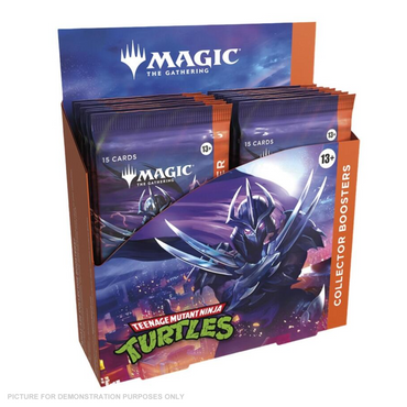 Magic Teenage Mutant Ninja Turtles - COLLECTOR Booster BOX of 12 Packs