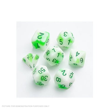 Gamegenic Galaxy Series - Venom Stones - RPG Dice Set (7pcs)