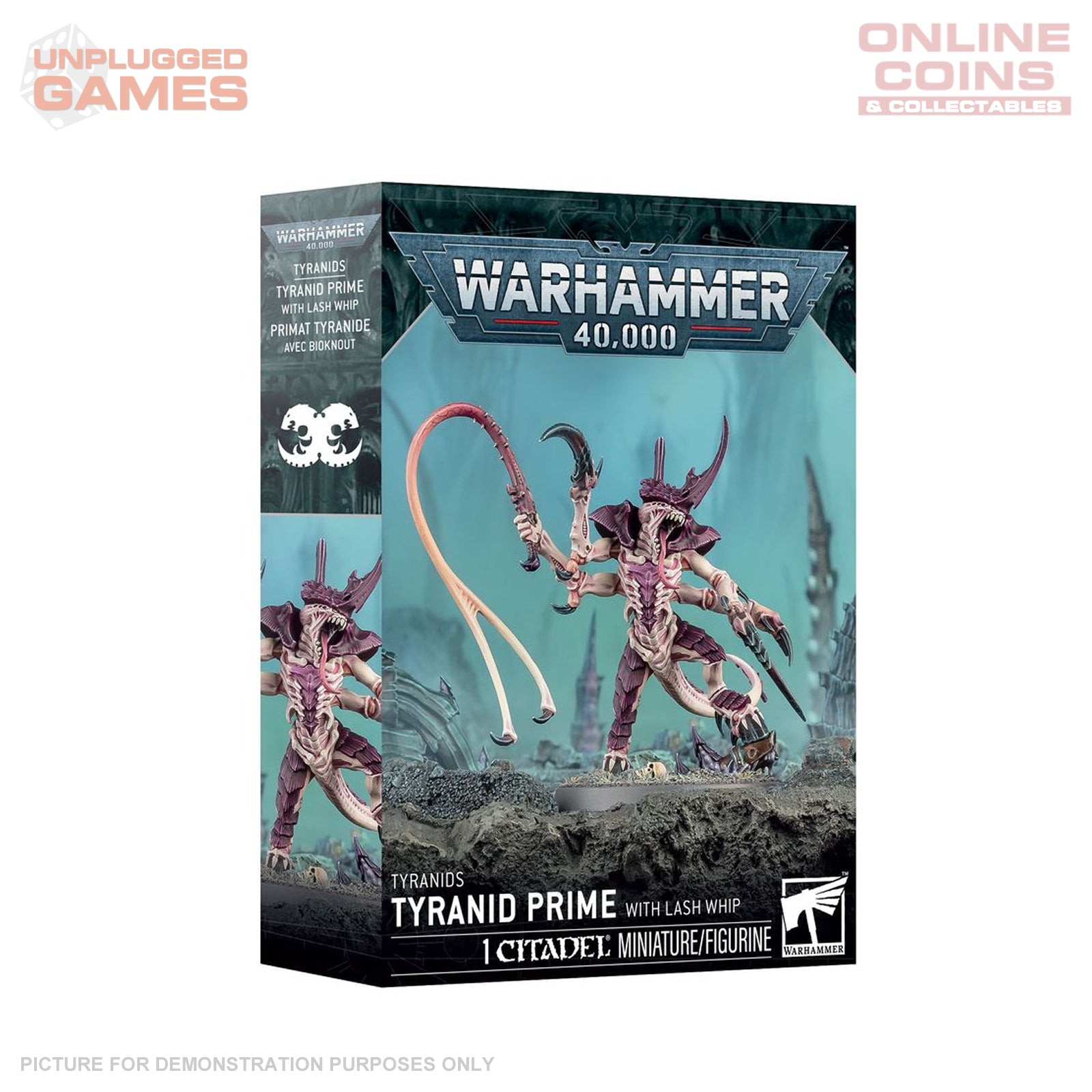 Warhammer 40,000 - Tyranid Prime with Lash Whip