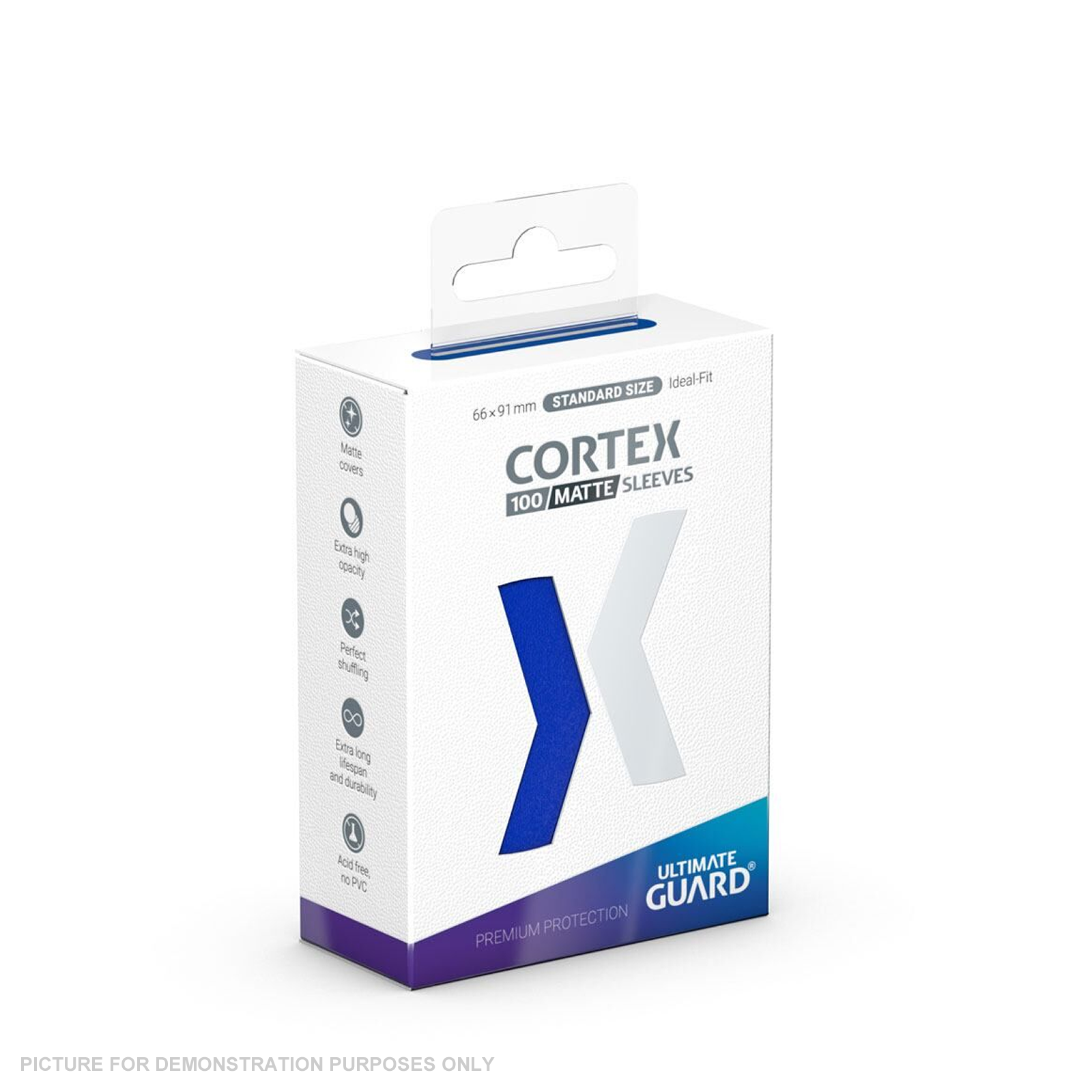 Ultimate Guard: Sleeves – Cortex Matte – Blue