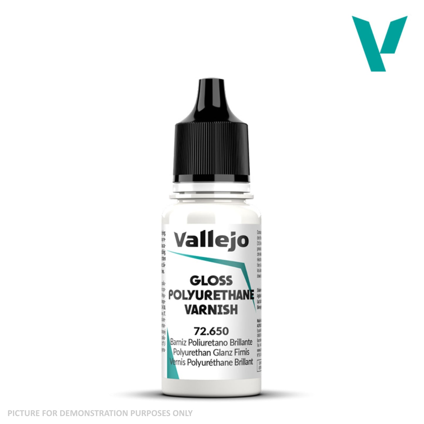 Vallejo Polyurethane - 72.650 Gloss Varnish 18ml