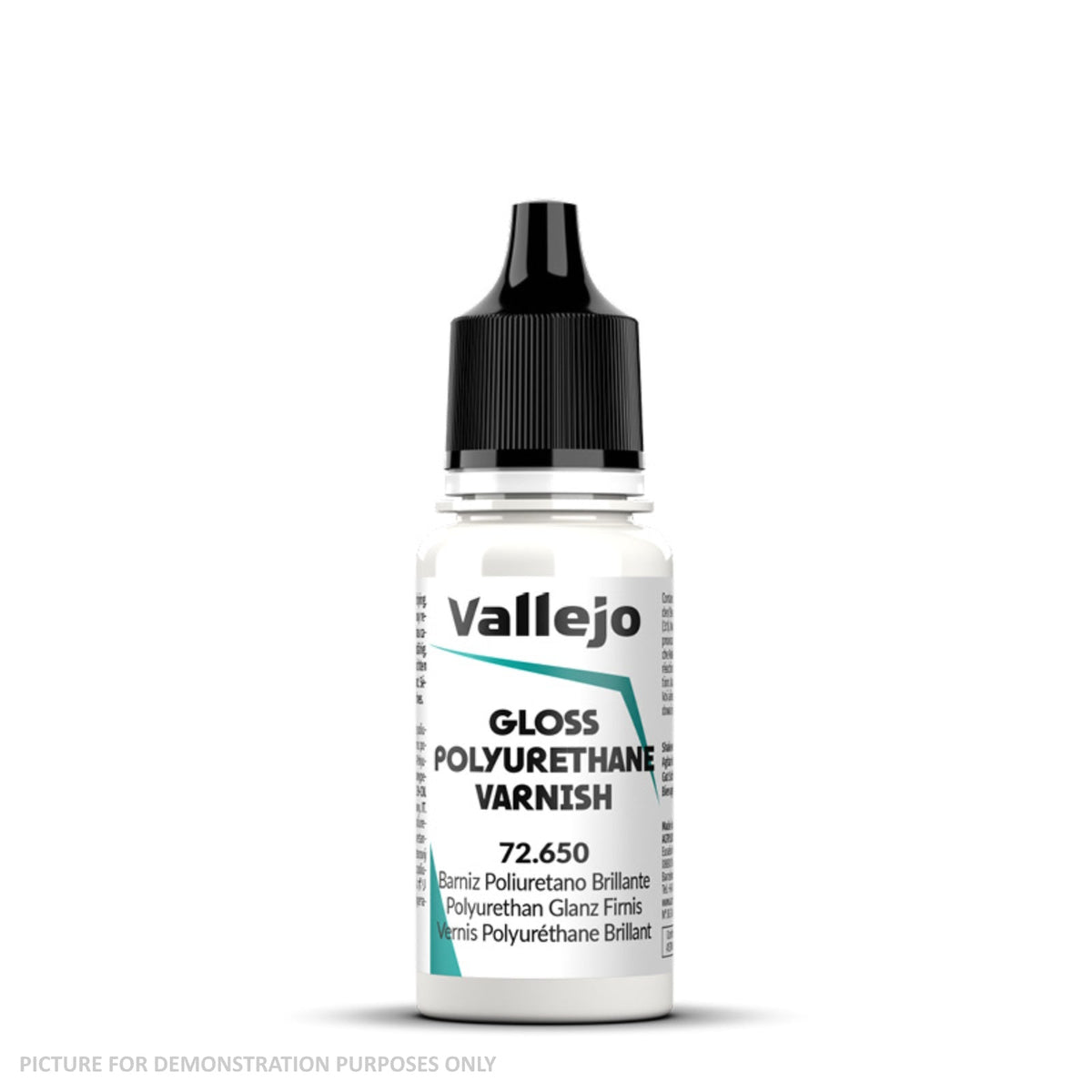 Vallejo Polyurethane - 72.650 Gloss Varnish 18ml