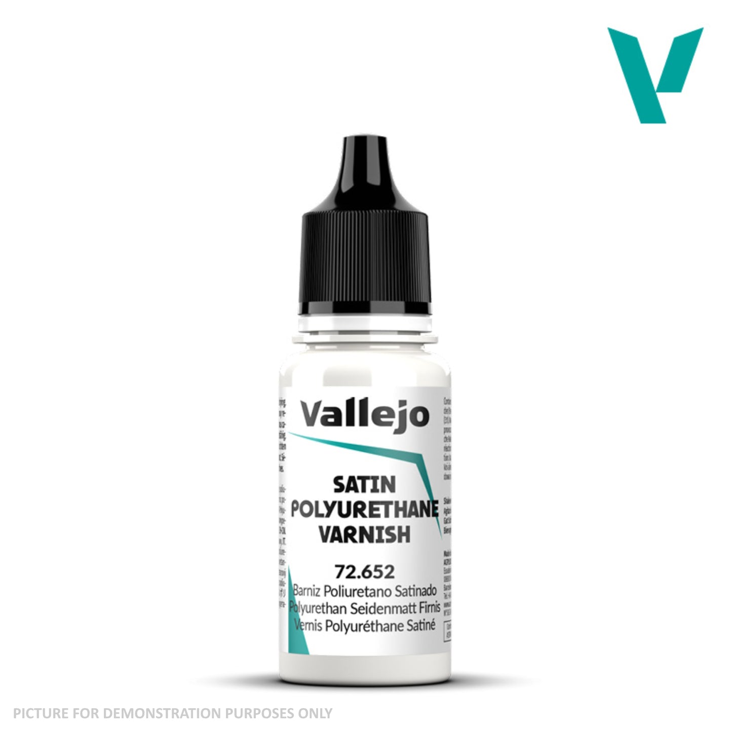 Vallejo Polyurethane - 72.652 Satin Varnish 18ml